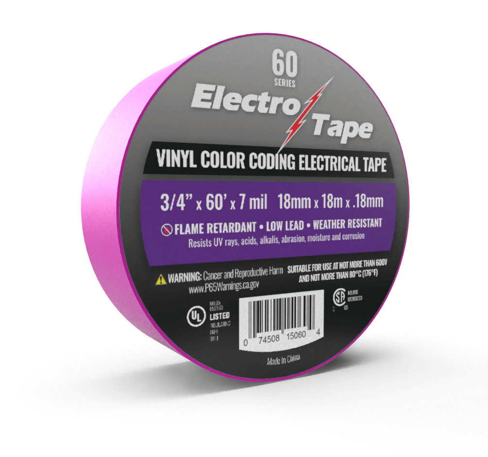 Purple Electrical Tape Bulk Wholesale