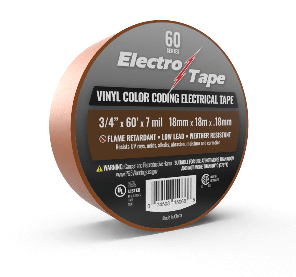 Brown Electrical Tape Bulk Wholesale
