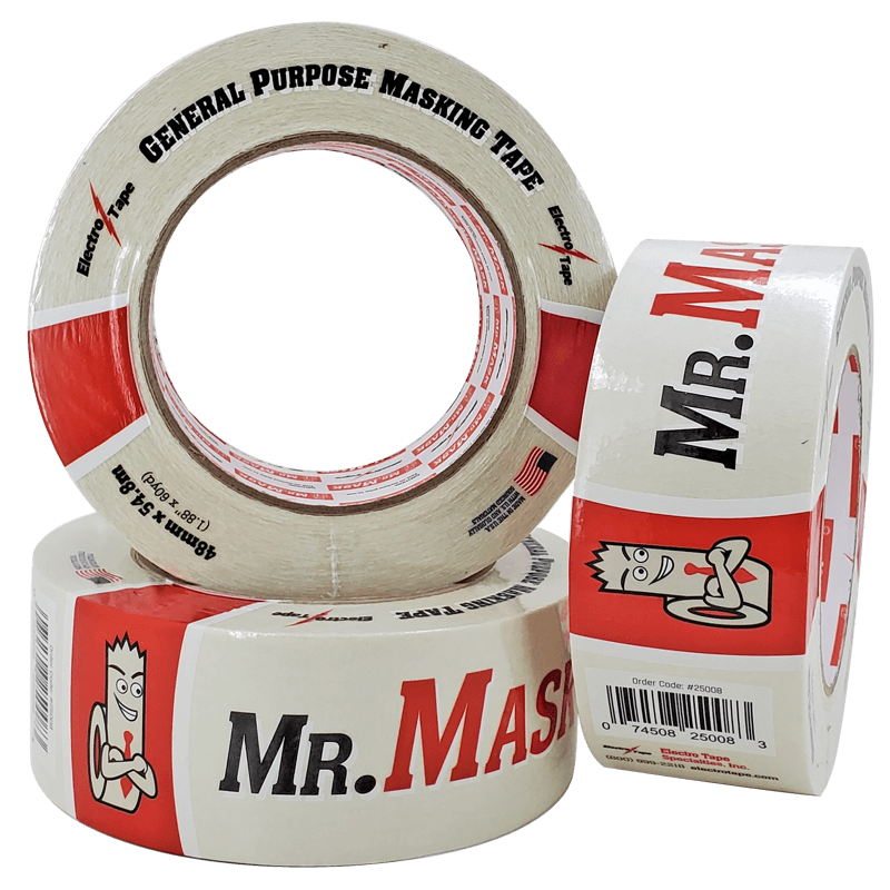 Mr Mask General Purpose Masking Tape Tan Bulk Wholesale