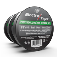 Professional Grade Electrical Tape - 75AW Series - 8 mil
