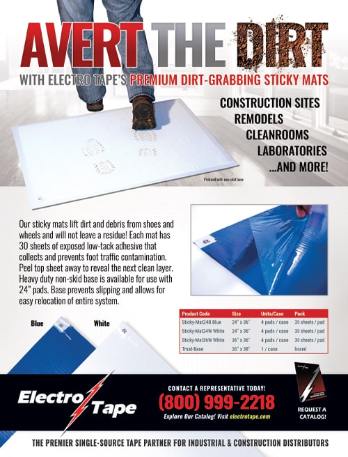 Sticky Tacky Dirt Grabbing Mats for Construction Bulk Wholesale