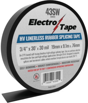 Electro Tape Linerless Rubber Splicing Tape