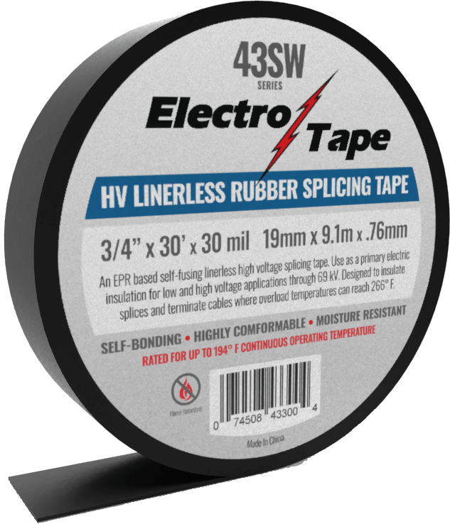 Electro Tape Linerless Rubber Splicing Tape